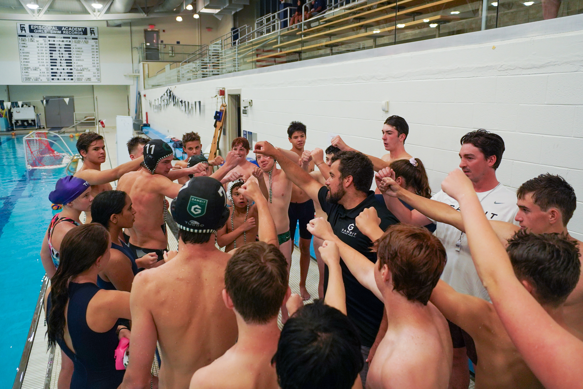 Coach Max Kelly, Founder and Head Coach of Gambit Water Polo Club